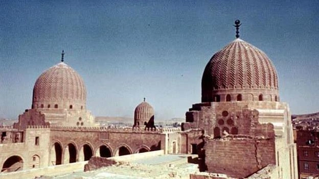 The dome of Sultan Al Nasir Faraj khanqah 